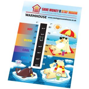Large Thermometer Cards