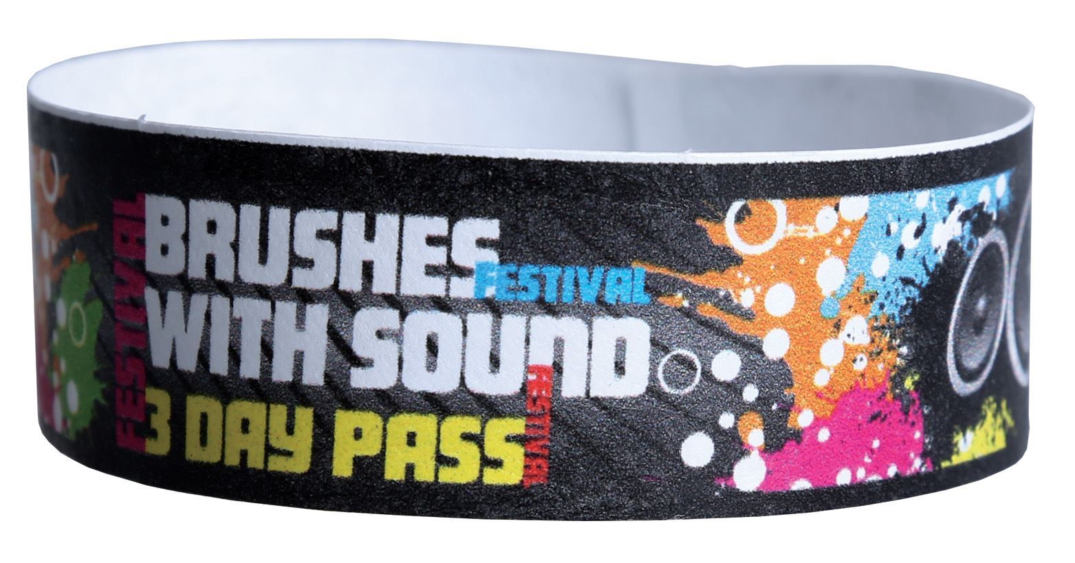 charity fundraising made up tyvek wristband