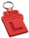 Embossed Foam Keyring