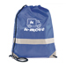 Reflective band drawstring bag