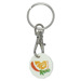 Recycled Tolley Coin Keyring
