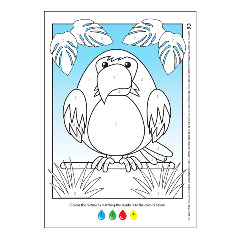 Activity Colouring booklet