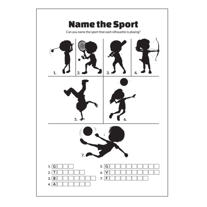 Activity Colouring booklet