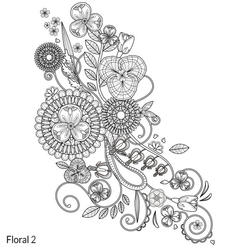 Adult Therapy Colouring Books