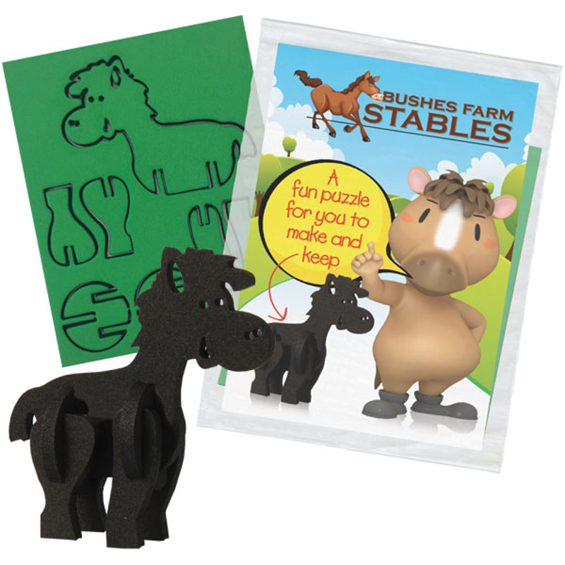 Printed Foam Animal Puzzles