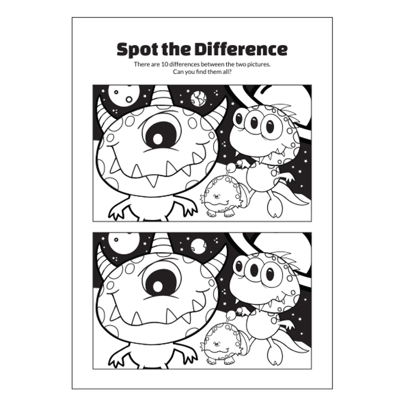 Activity Colouring booklet