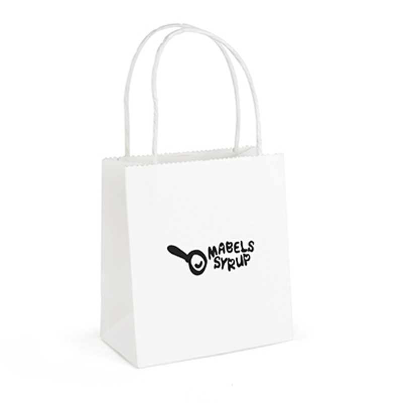 White Paper Carrier Bags