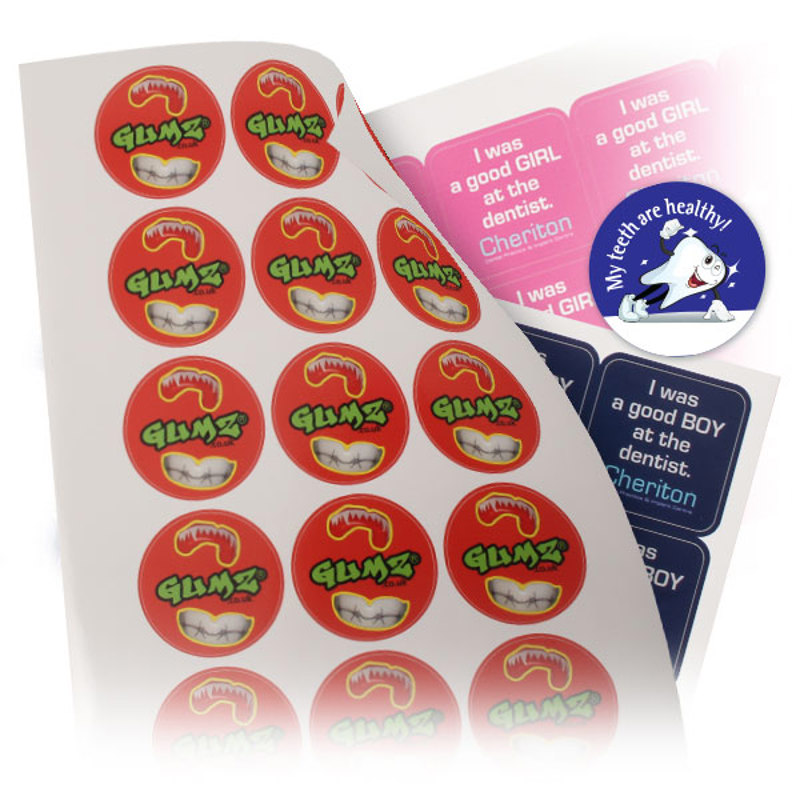 Paper Stickers on Sheets