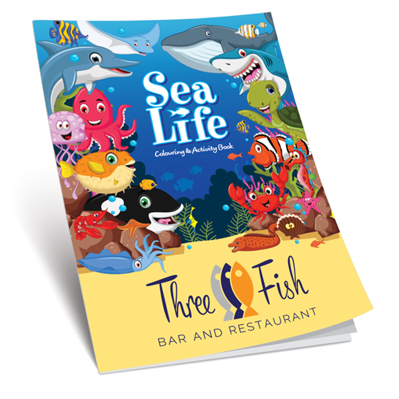 A4 & A5 Colouring Booklets