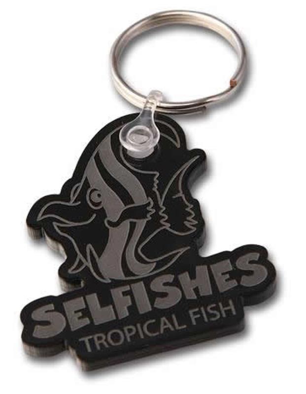 Embossed Acrylic Keyring